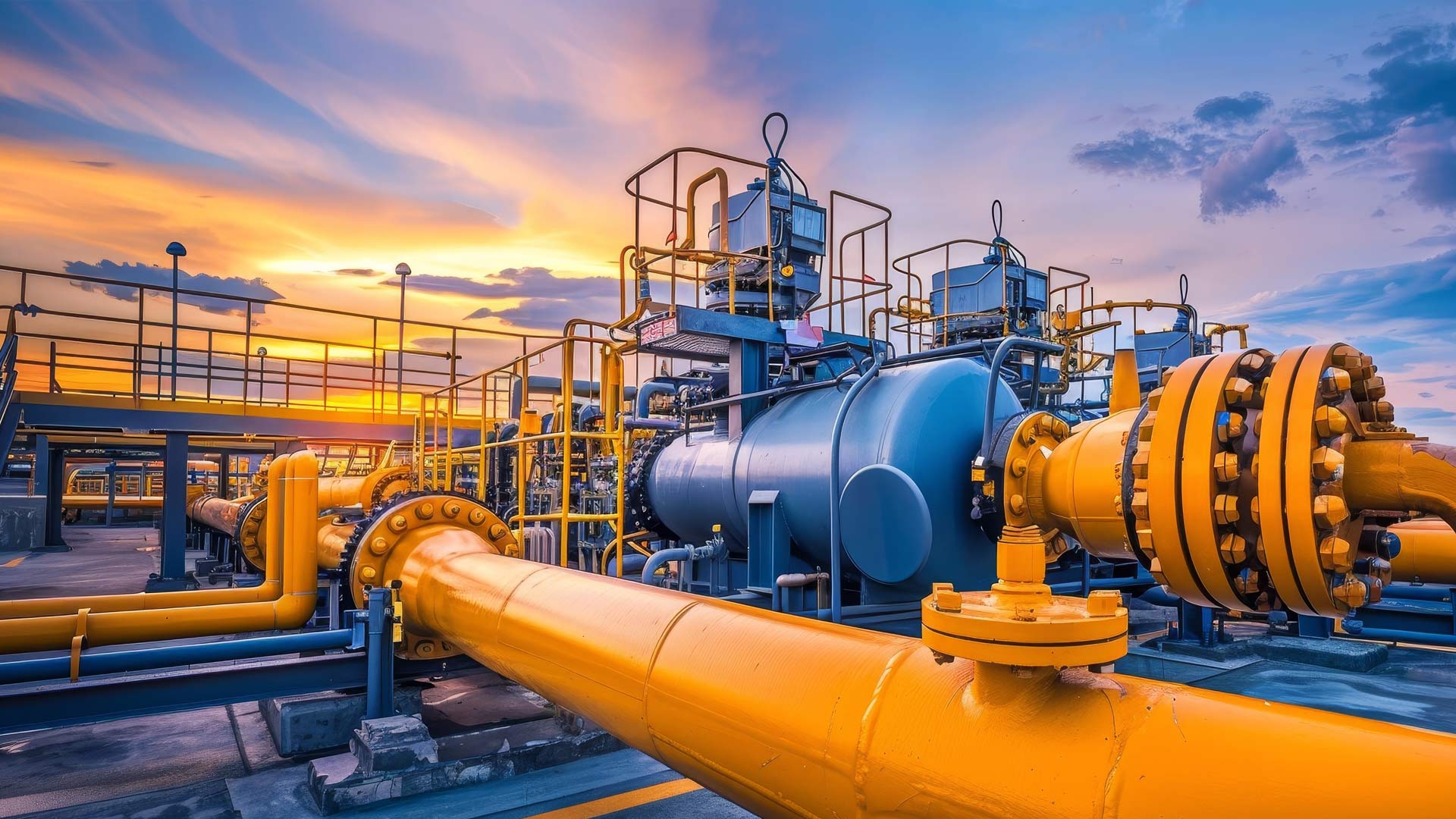 "Prime oil-free piston industrial compressor in a cleanroom environment